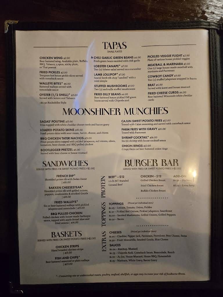 Sagas Menu 1